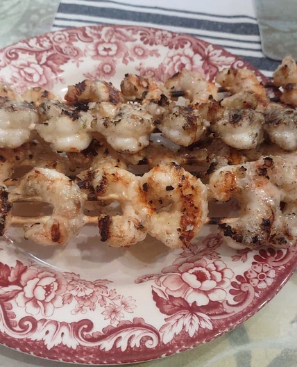 Mediteranean - barbecue shrimps