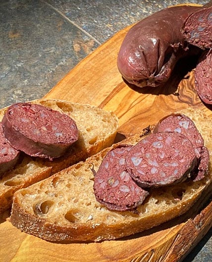 Ukrainian Blood Sausage with Pork and Buckwheat | Pellet Smoker