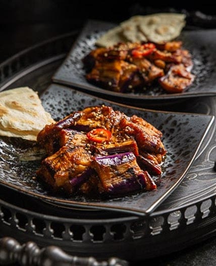 Moroccan Eggplant Salad