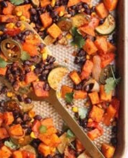 Sheet Pan Mexican Veggie Dinner