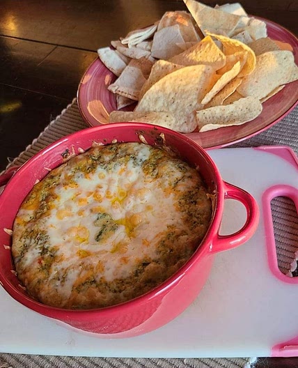 Baked Jalapeño Spinach Dip