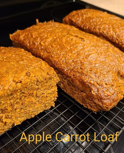 Moist Apple Carrot Loaf