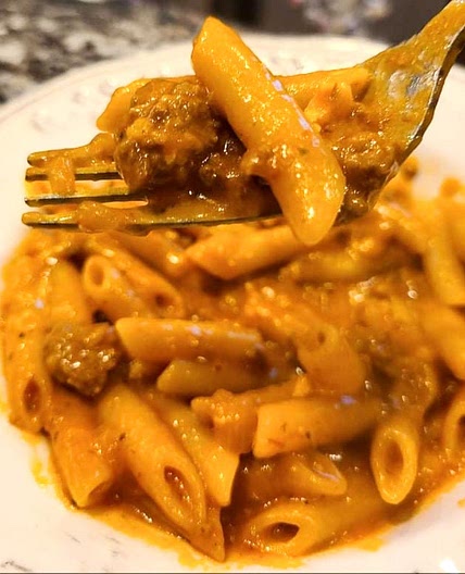 Creamy Beef Pasta