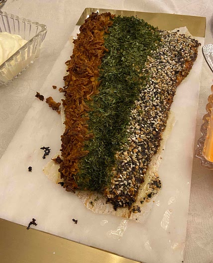 Baked Side of Salmon