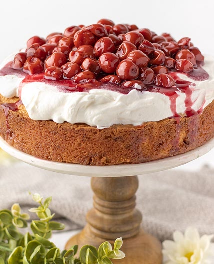 White Forest Cake