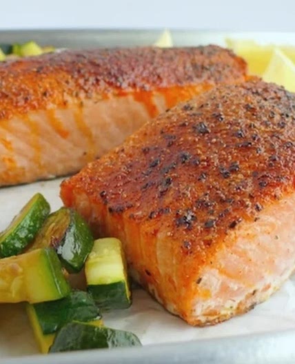 Air fryer Salmon