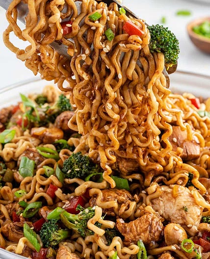Chicken Ramen Stir Fry