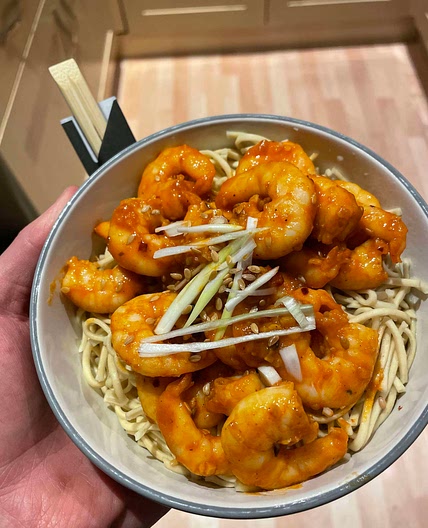 Szechuan Prawns