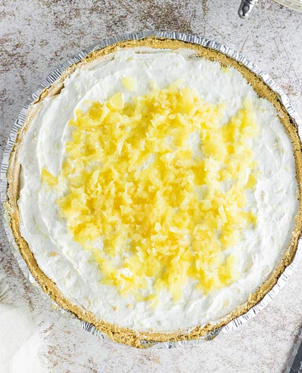 Pineapple Cream Cheese Pie