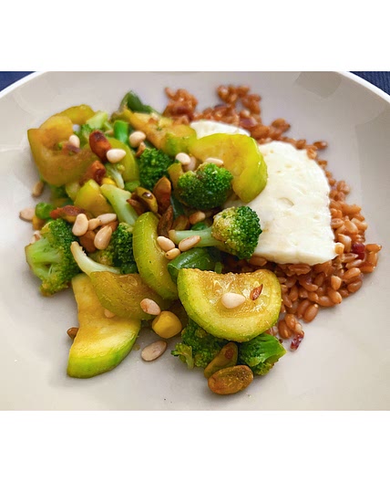 Green Farro Bowl