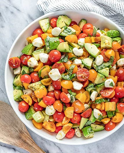 Avocado Caprese Salad