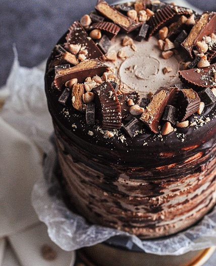 Dairy-Free Peanut Butter Chocolate Cake Recipe (Gluten-Free Option)