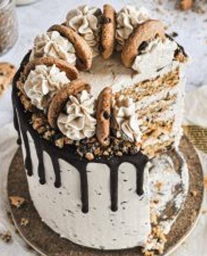 Chocolate Chip Cookie Cake