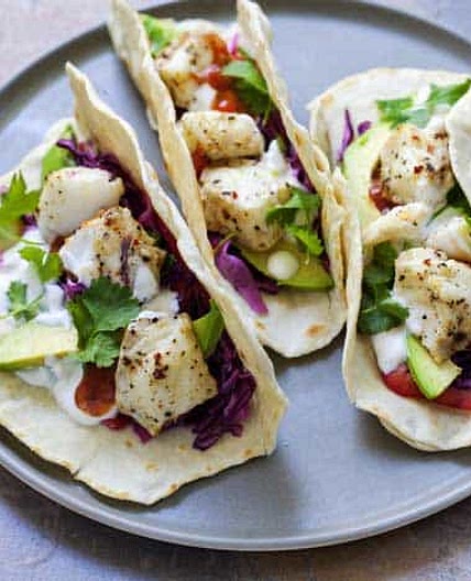 Easy Grilled Fish Tacos