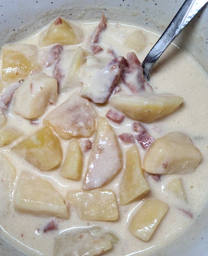 Instant Pot Potato and Ham Soup