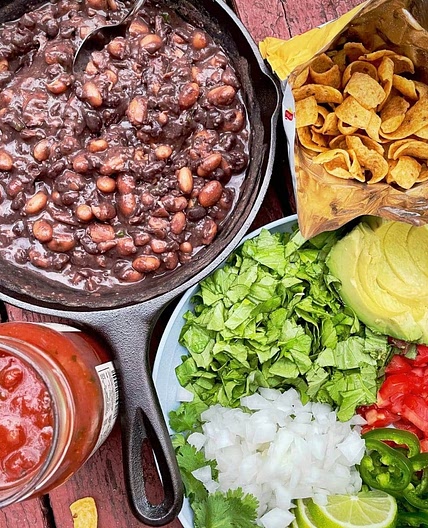Vegan Walking Tacos (Frito Pie)