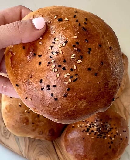 Yemeni Tea Bread (Thamool - ذمول يمني)