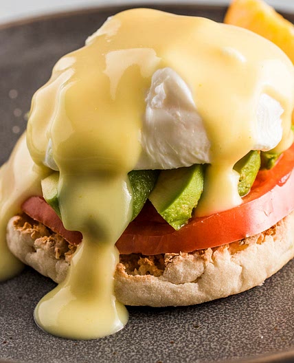 Avocado Eggs Benedict