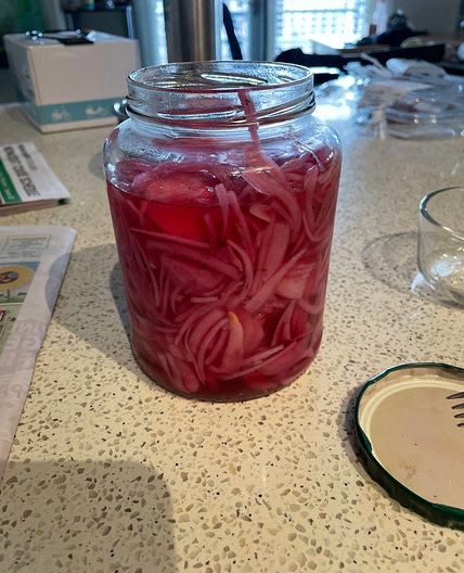 Wolfie’s Pickled Onions