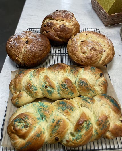 Paskha Bread Ukrainian Easter Bread