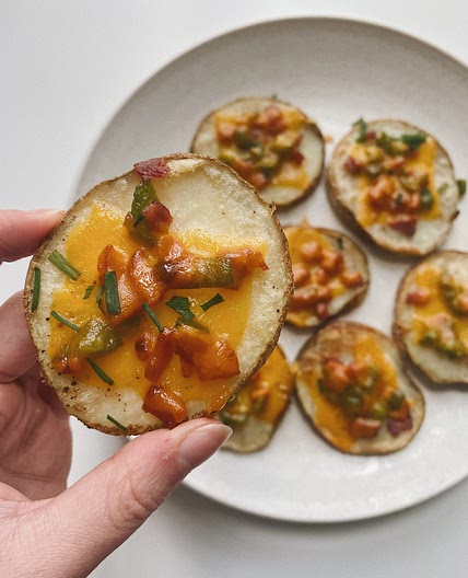 Cheesy Jalapeño Potato Bites