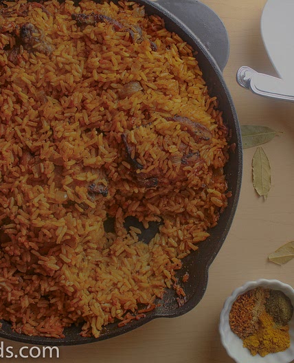 Oven Baked Jollof Rice