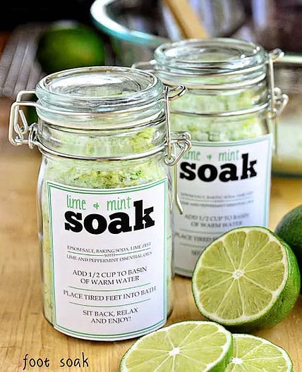 Lime & Peppermint Foot Soak