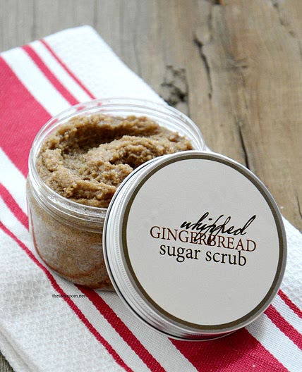 Whipped Gingerbread Sugar Scrub