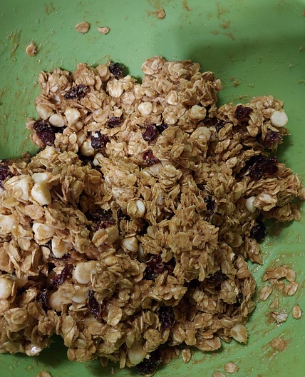 White Chocolate Cranberry Energy Balls