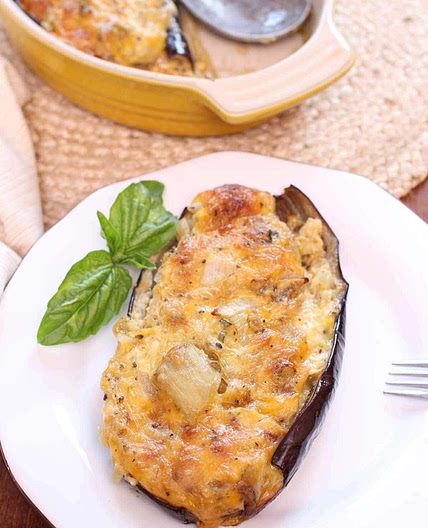 Twice Baked Eggplant