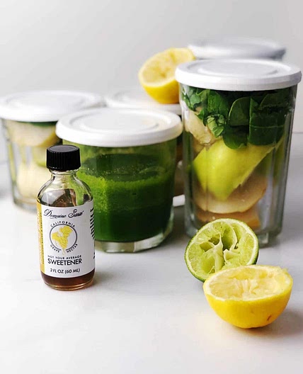 Iron Boosting Sweet and Tart Green Juice