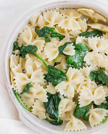 Spinach Garlic Pasta