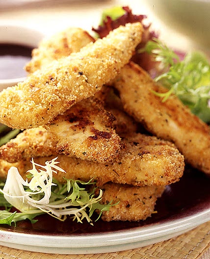 WW Chicken Fingers with Dijon-BBQ Sauce