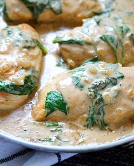 Chicken Florentine (Paleo, AIP, Whole30, Keto)