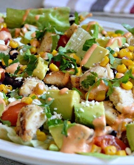 Chopped Chipotle Chicken Salad