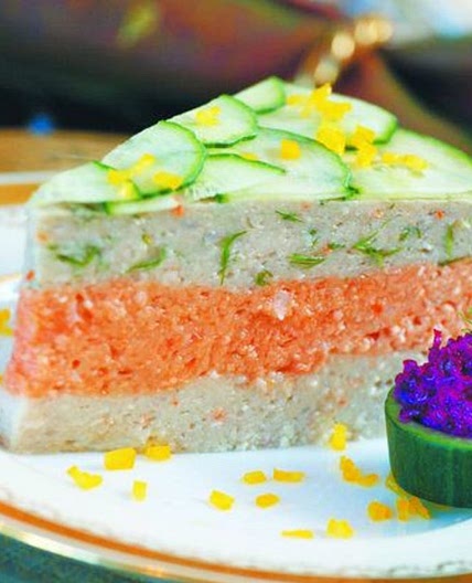 Tri-Color Gefilte Fish