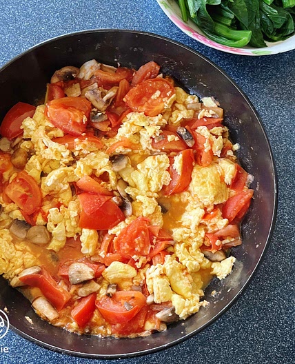Chinese Tomato and Egg Stir-fry