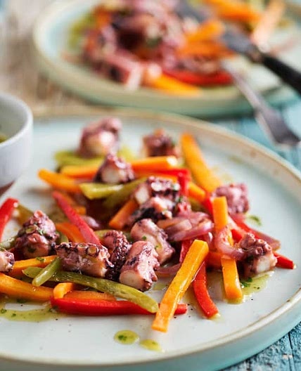 Sous-vide Octopus Salad