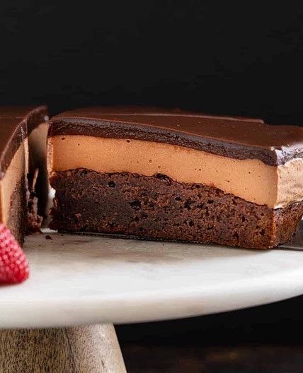 Triple Nutella Mousse Cake