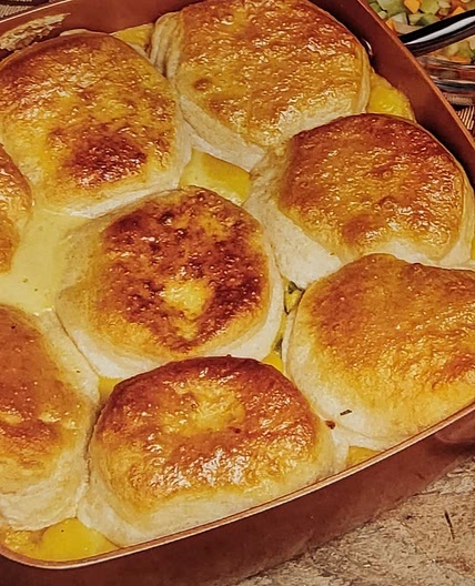 Skillet Chicken Pot Pie