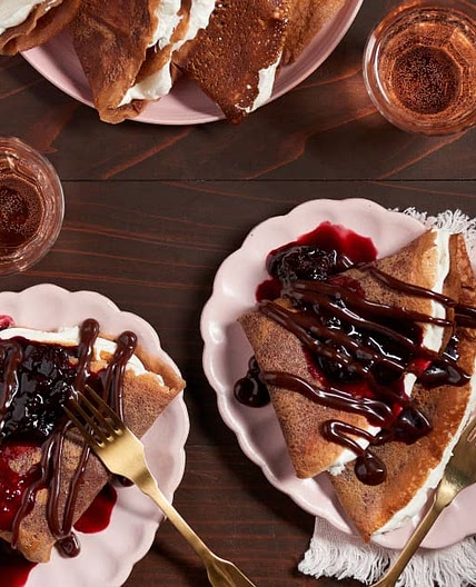 Black Forest Crepes