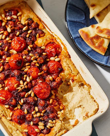 The best thing to do with store-bought hummus: Bake it