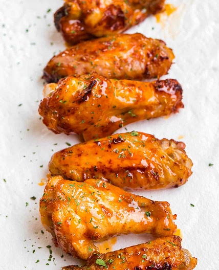 Honey Hot Chicken Wings