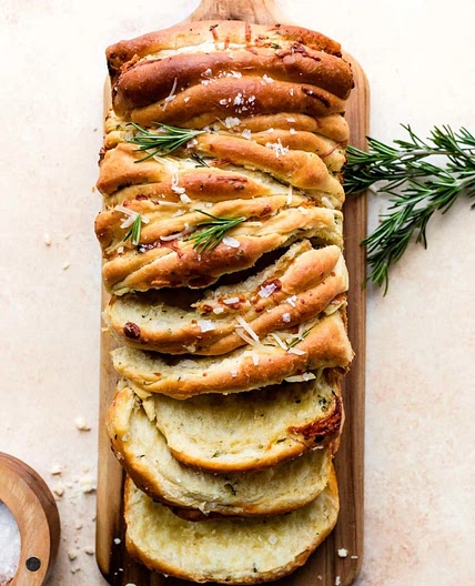 Rosemary Garlic Pull Apart Bread