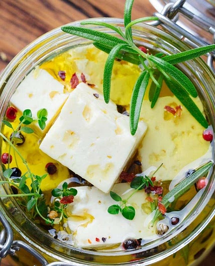Marinated Cheese Should Be in Your Refrigerator All Summer Long and Here's How to Make It
