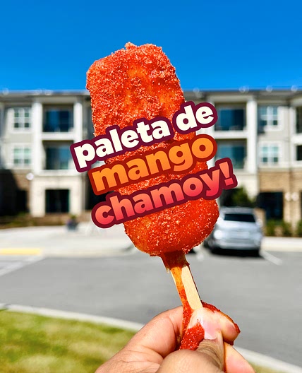 Chamoy Mango Popsicle | Paleta de Mango Chamoy