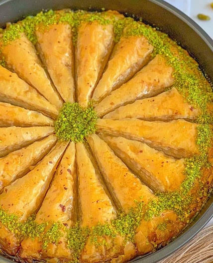 Pistachio Baklawa / Baklava
