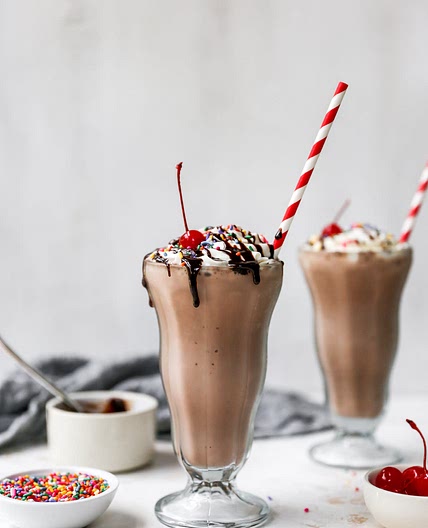 Chocolate Milkshake Spiked 