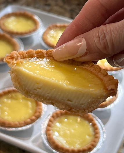 Easy egg tarts
