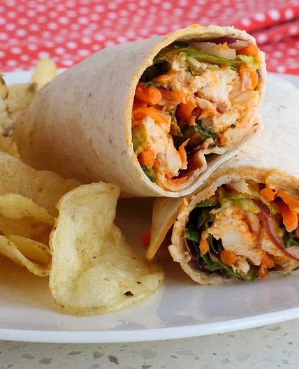 Buffalo Chicken Wrap Recipe